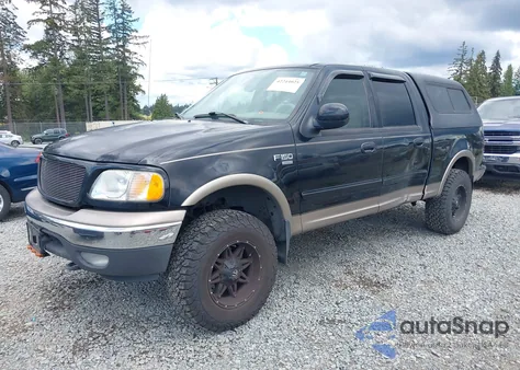 2003 Ford F-150 Lariat/Xlt из США, поврежденный, VIN 1FTRW08L93KB07917